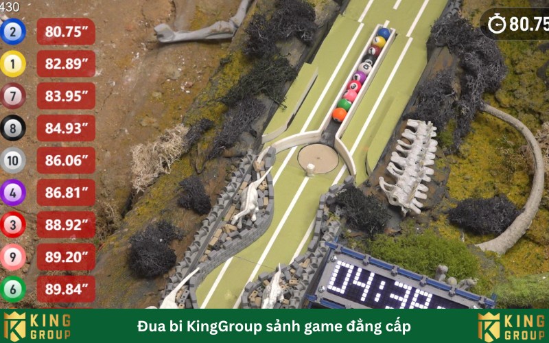 Đua bi KingGroup sảnh game đẳng cấp