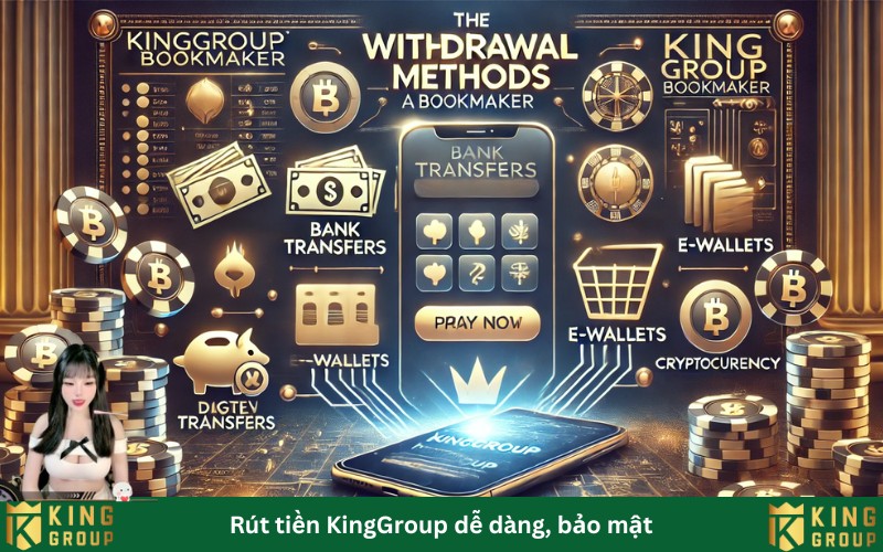 Rút tiền KingGroup dễ dàng, bảo mật