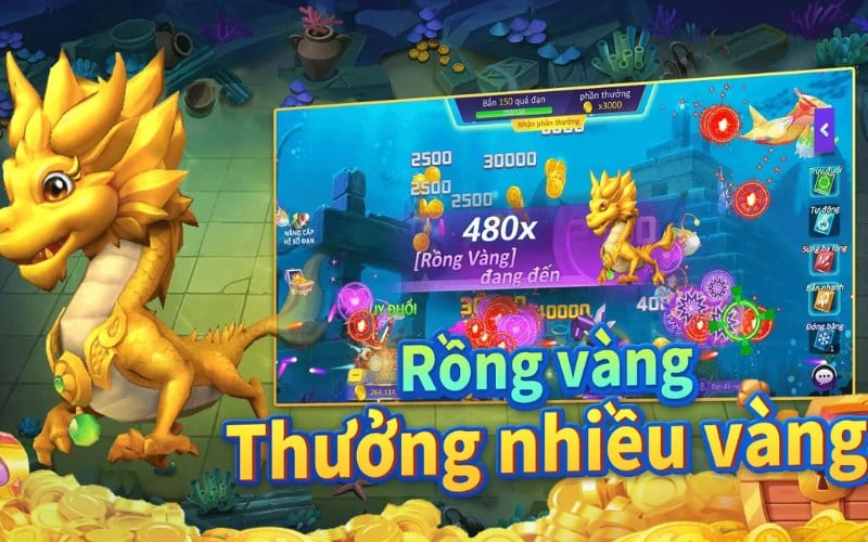 bắn cá rồng vàng